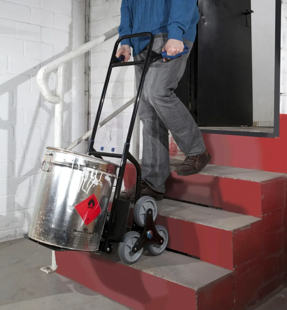 Diable pliant pour escaliers, capacité de charge 120 kg