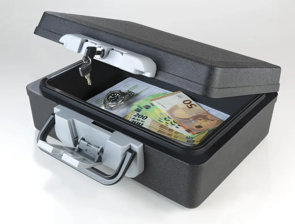 Coffre-fort ignifuge pour documents