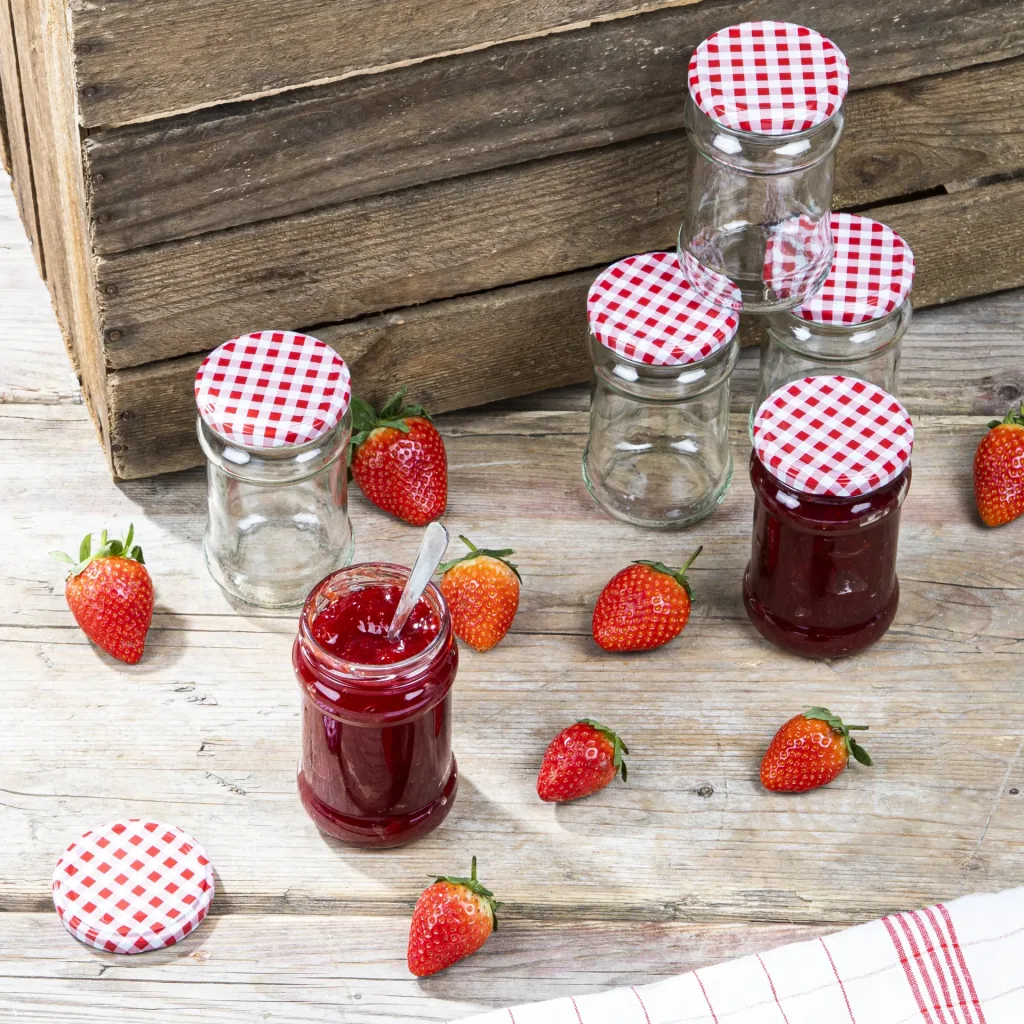Mason jar 315 ml, round, set of 6