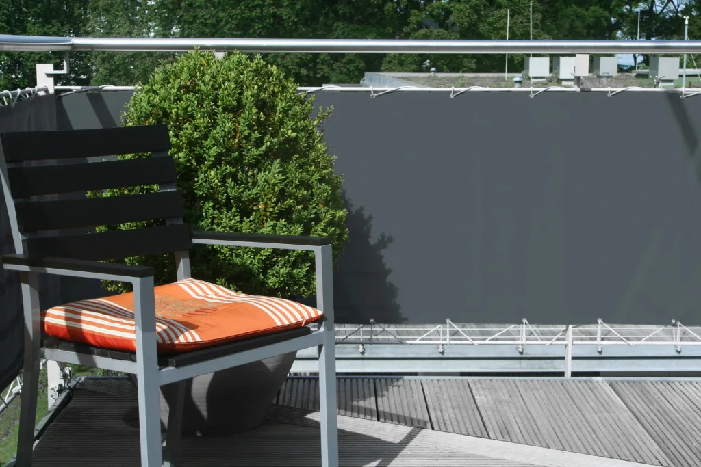 Revêtement de balcon, anthracite, 65 x 300 cm