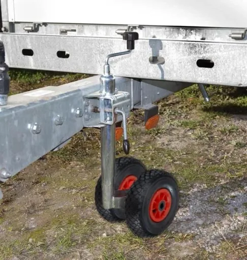Pneus jumelés pour roulettes de stabilisation