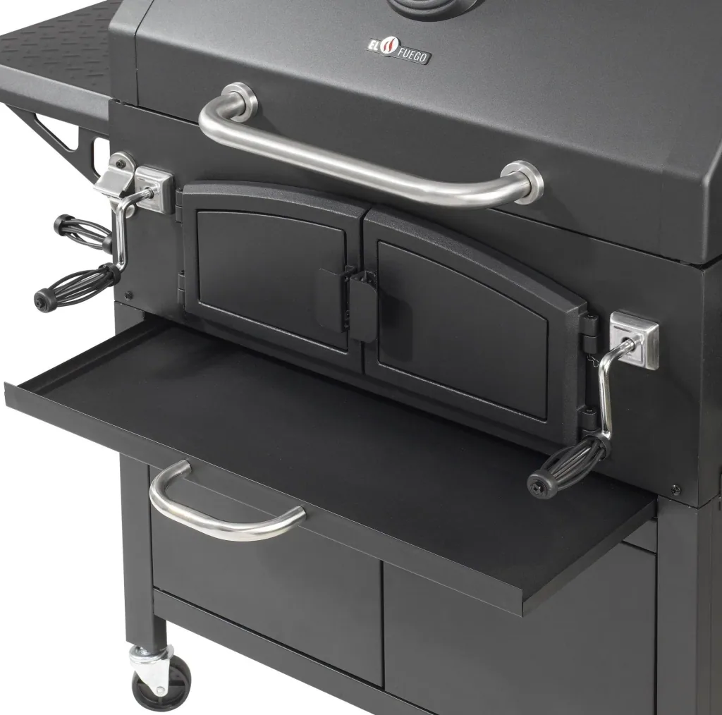 Grill-fumoir à charbon de bois "Grand Ontario"