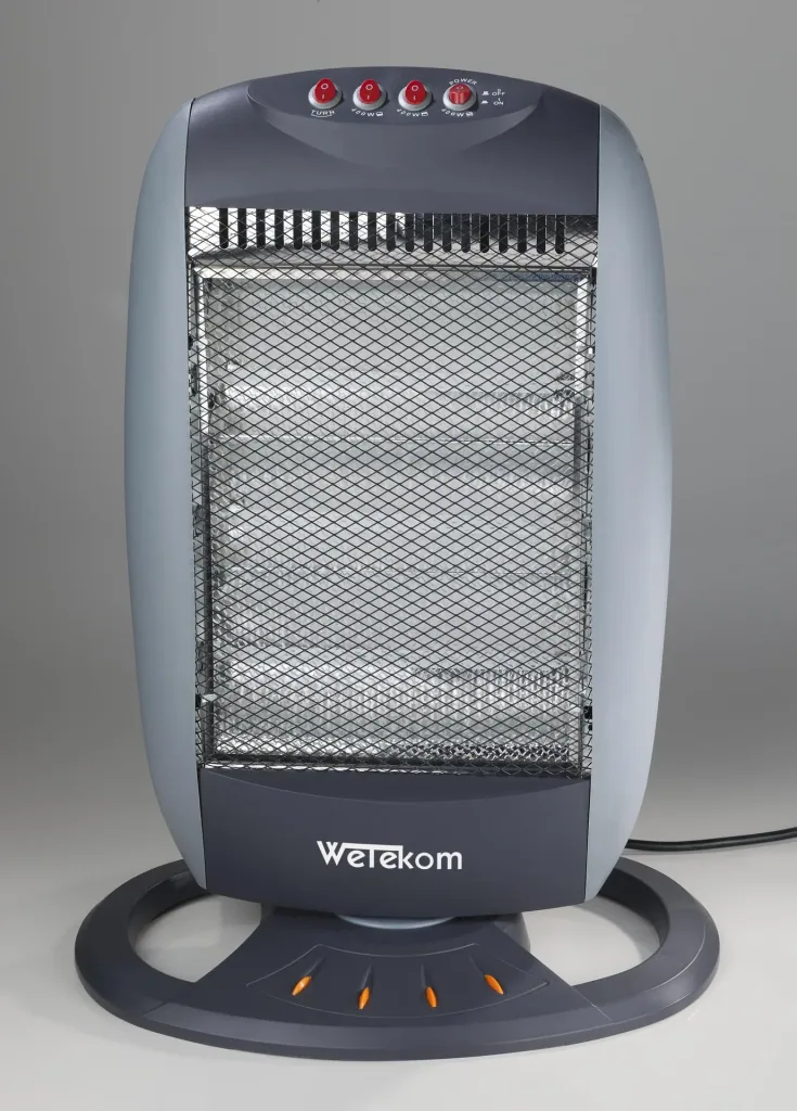 Radiateur halogène, 3 niveaux