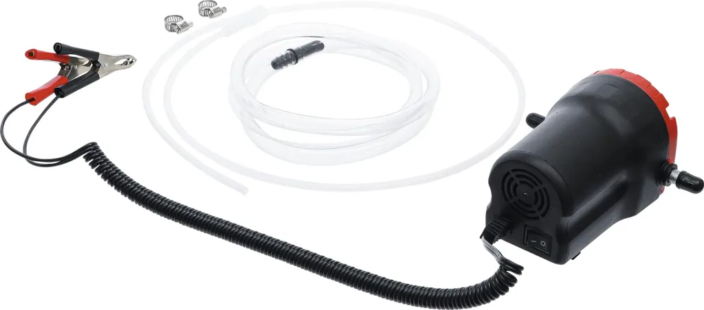 Oil suction pump, 12 volts