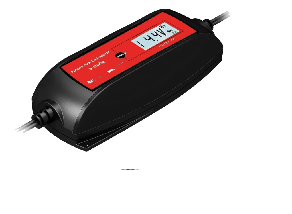Chargeur de batterie entièrement automatique, 9 étapes