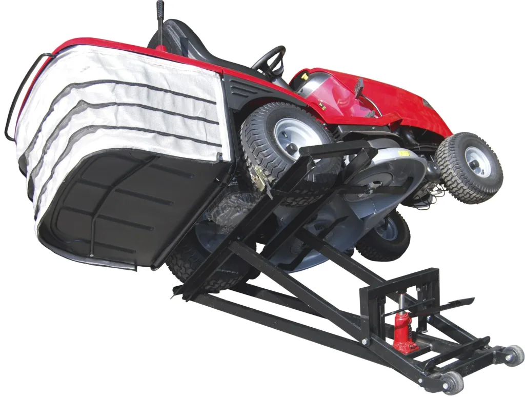 X-Lifter Dispositif de levage hydraulique pour tracteur de pelouse, max. 300 kg