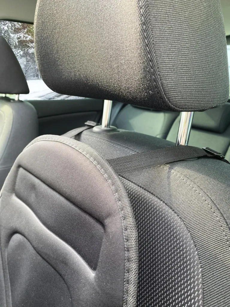 Coussin chauffant en velours de luxe pour voiture