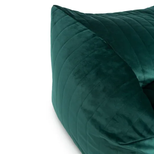 Nobodinoz Bean bag "Chelsea" velours vert