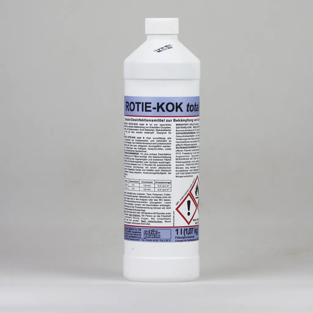 Disinfectant Rotie-KOK total N, 1 liter