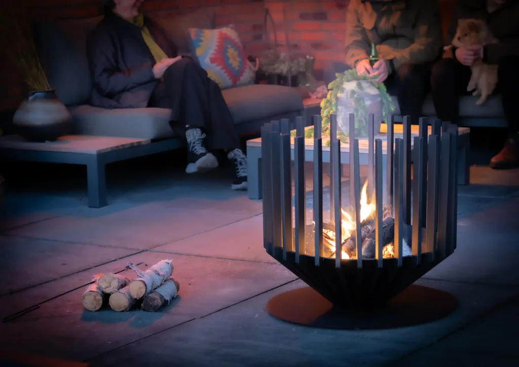 Fire basket Irving, large, H 55 cm x Ø 57 cm