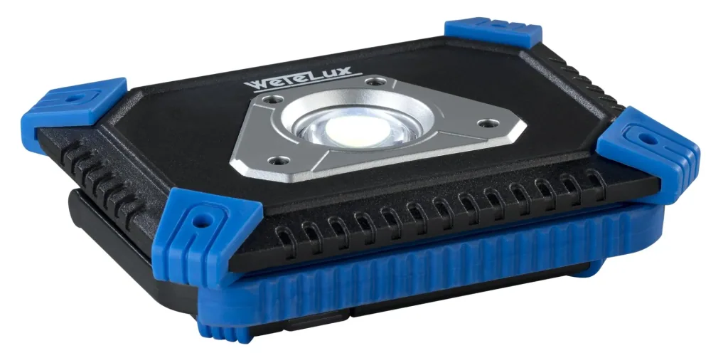 Projecteur LED rechargeable 20 W COB avec power bank