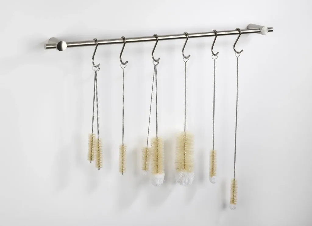 Brosses de nettoyage, jeu de brosses spéciales, brosses pour bouteilles, 8 pièces