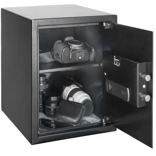 Electric document safe 35 x 40 x 40cm black