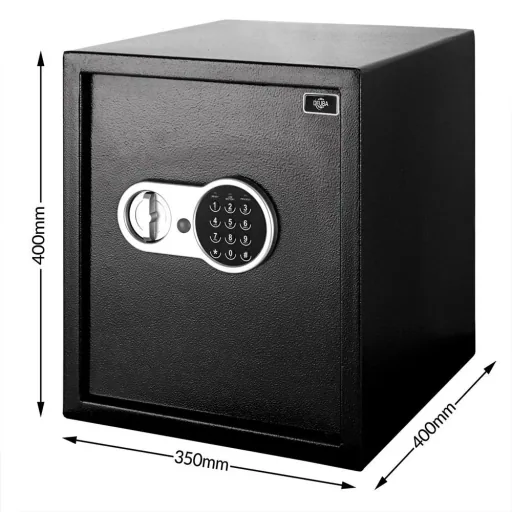 Electric document safe 35 x 40 x 40cm black