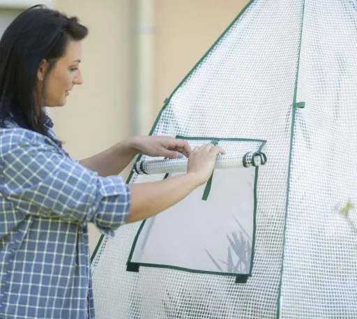 Tent winter tent 160x160x183 cm white