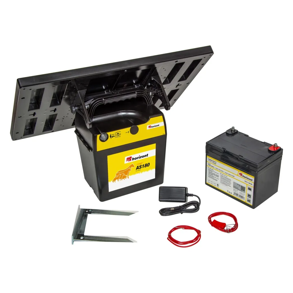 Solar electric fence energizer ranger AS180