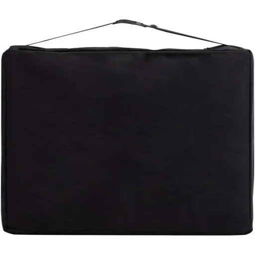 Folding massage table 2 zones aluminum wine purple