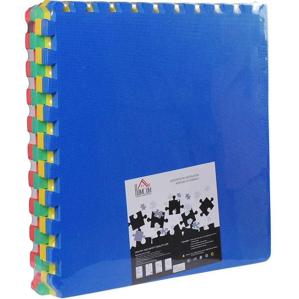 Puzzle mat play mat protective mat set EVA 8 pcs colorful