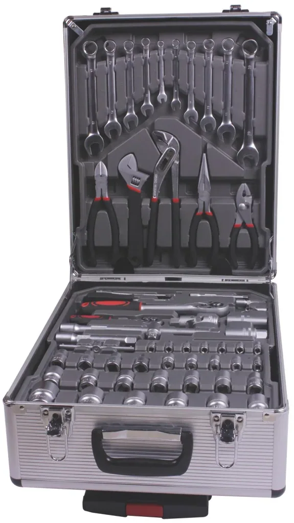 Tool case on wheels 186 pieces