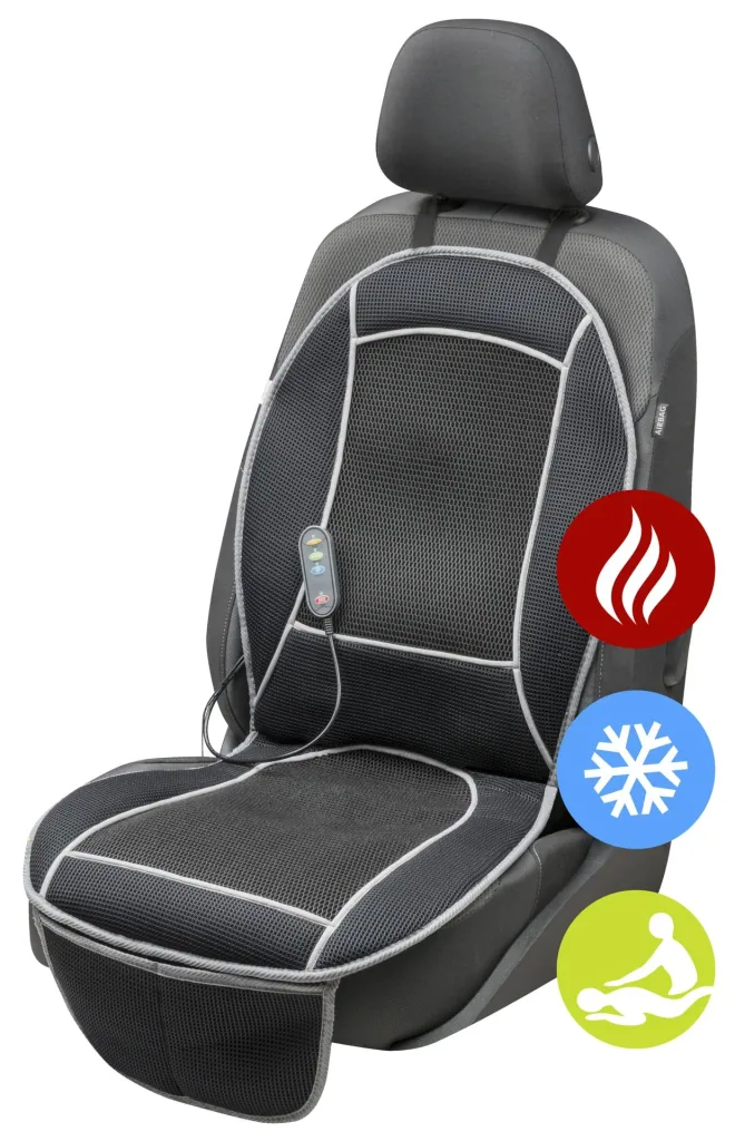 Car seat cover "COOLHEAT" - with massage function