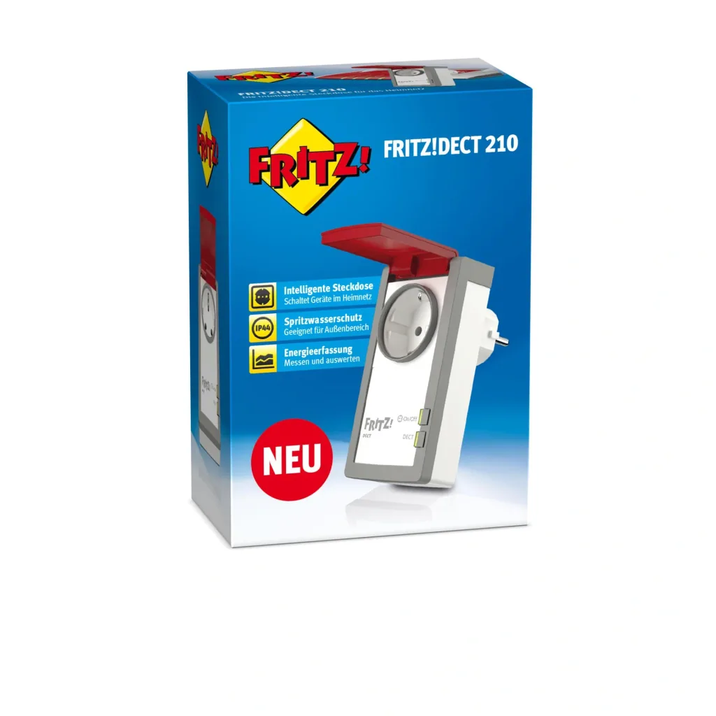 FRITZ!DECT 210, switchable outdoor socket