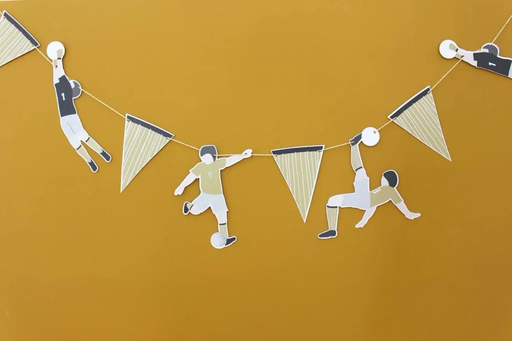 Ava & Yves Cadeau Sacs en papier Football