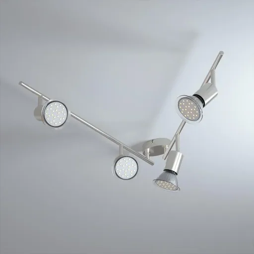 Ceiling light "Amaryllis" 4 bulbs