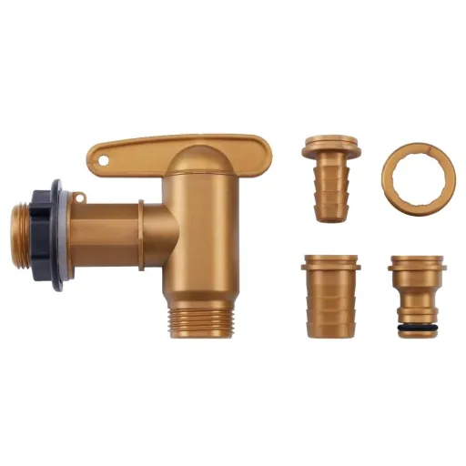 Outlet tap 3/4" set "Aqua Quick"