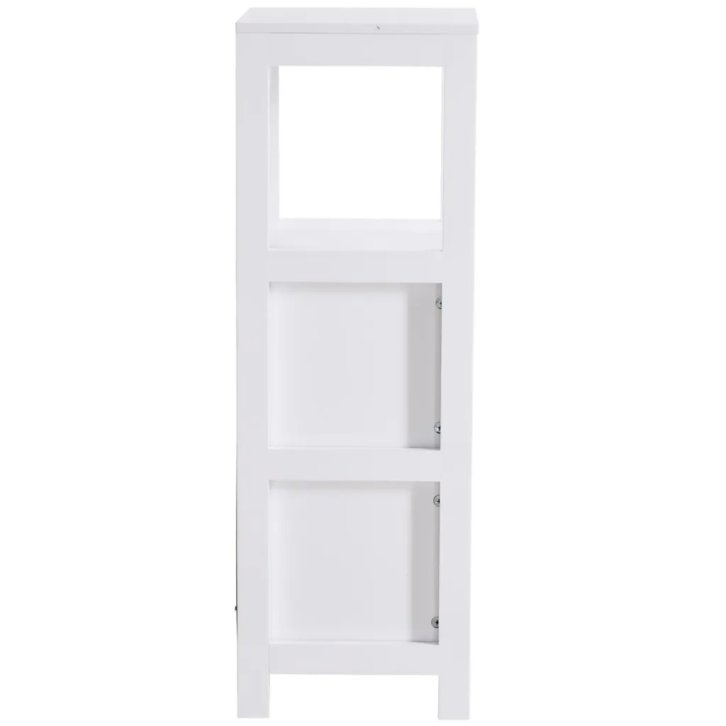 Cabinet with 2 drawers and 1 open shelf