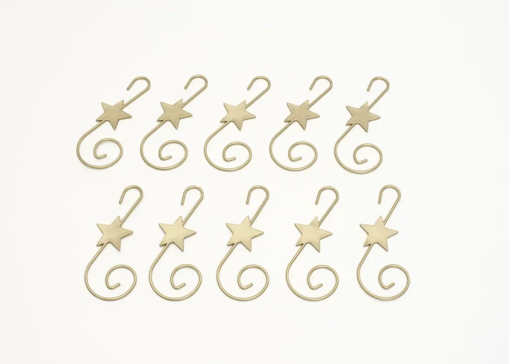 Jewelry hooks "Star", set of 40