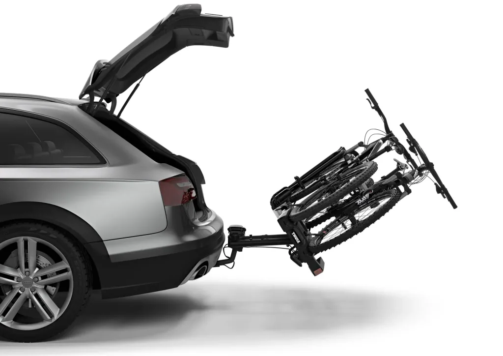 EasyFold XT rear bike rack, 13-pin for 2 bikes