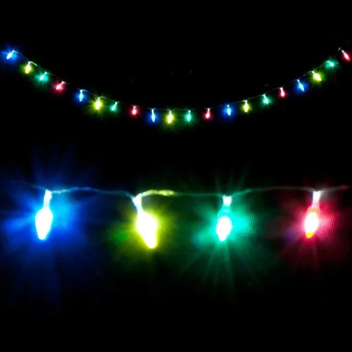 LED Christmas tree lights - pine cone shape