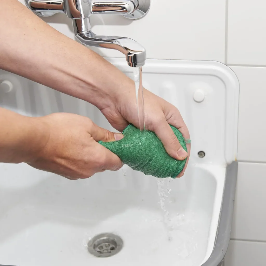 Microfiber care pad