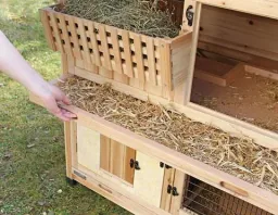 Small animal hutch, 119 x 100 x 119 cm