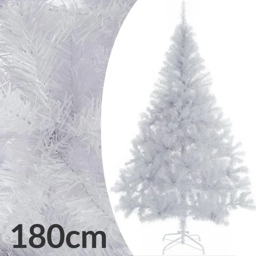 Artificial Christmas tree white 180cm
