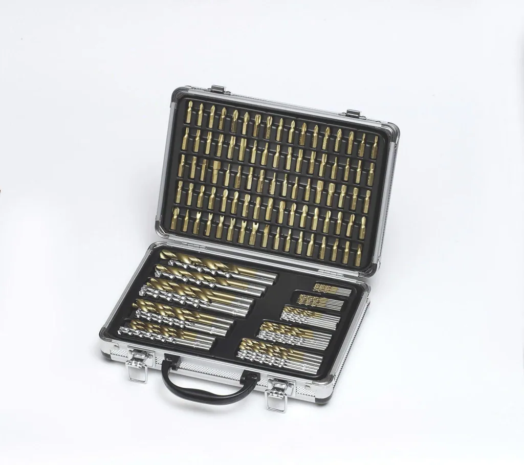 135-piece drill and bit set