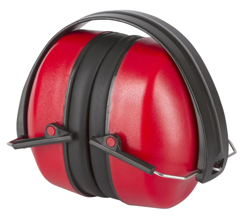 Foldable hearing protection, attenuation value = 31dB
