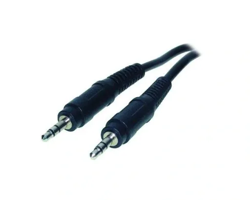 Audio cable 3.5mm jack to 3.5mm jack (both stereo) length 1.5 m