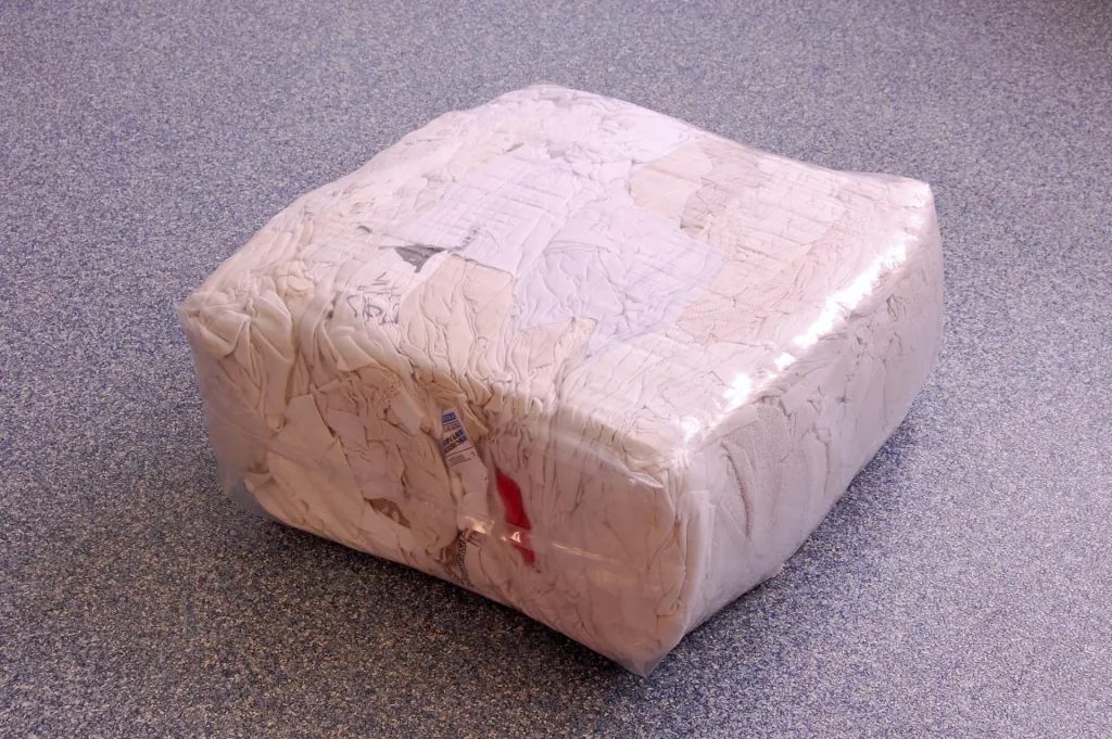 White cleaning cloths, 10 kg