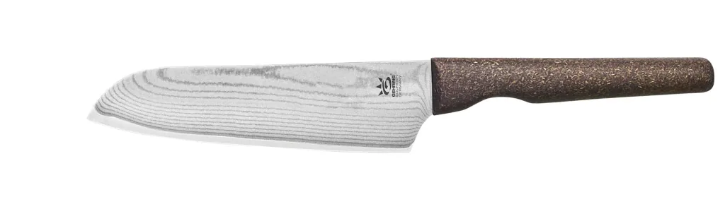 Damascus knife set “Vital”, coconut handles, 3-piece