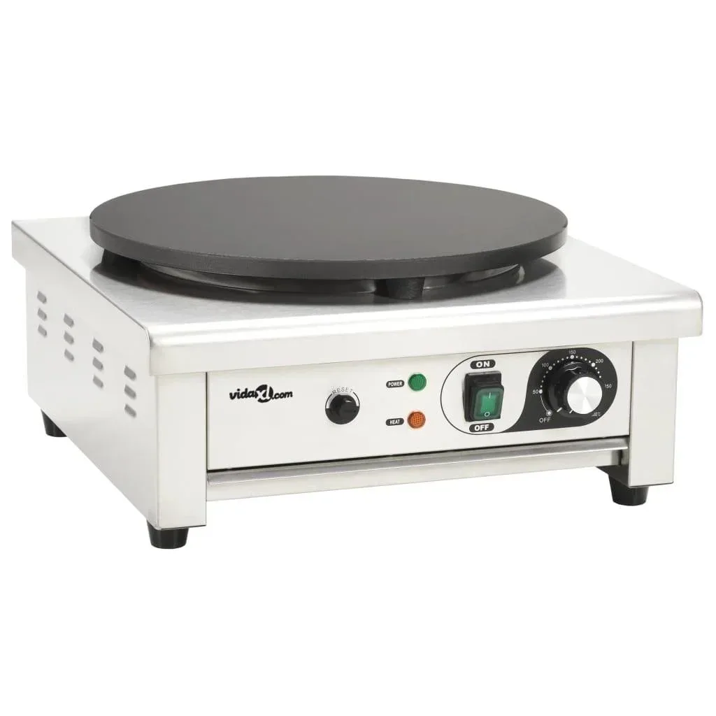 Electric crepe maker with drip tray 40 cm 3000 W