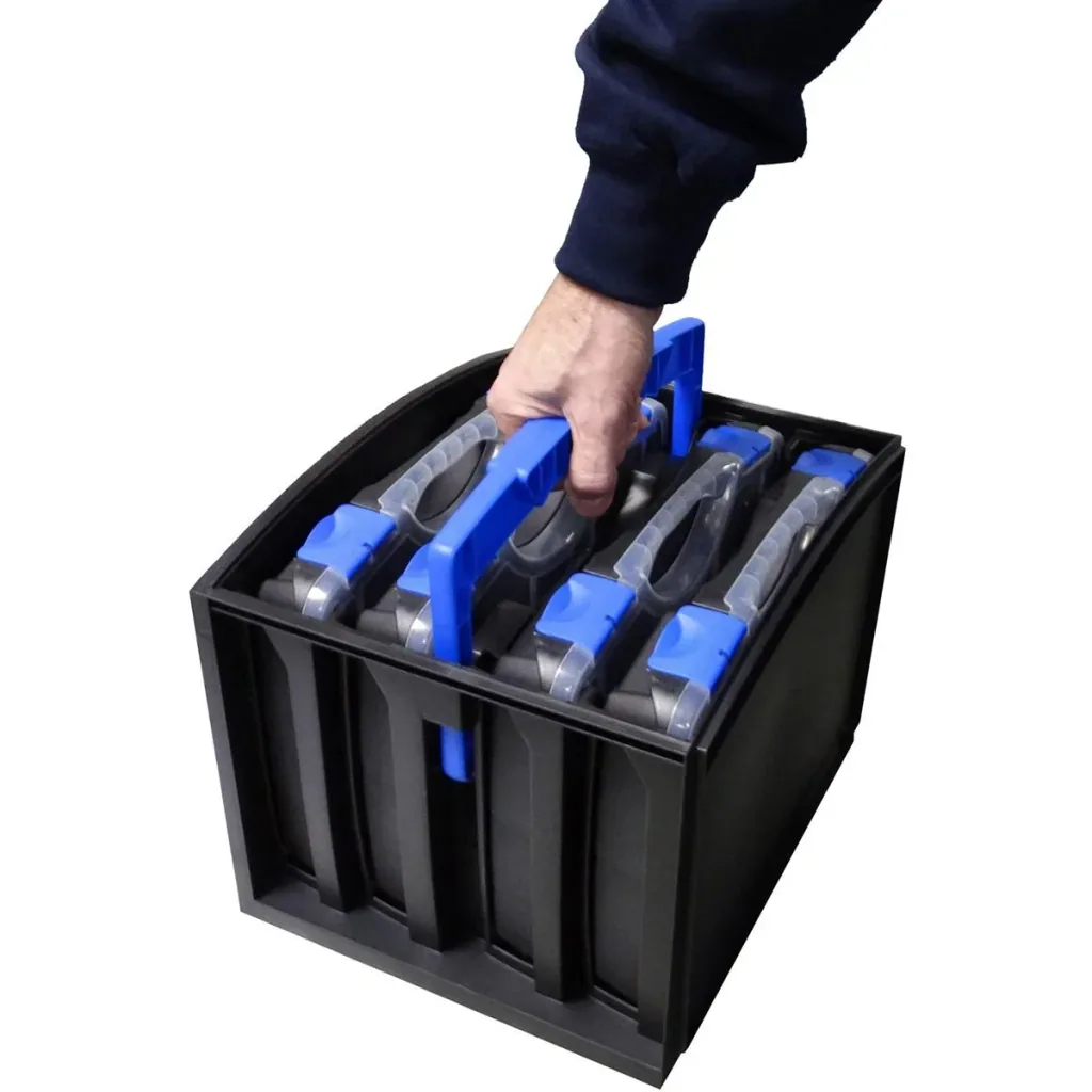 TAYG sorting box - 388 x 290 x 61 mm - With 21 removable compartments
