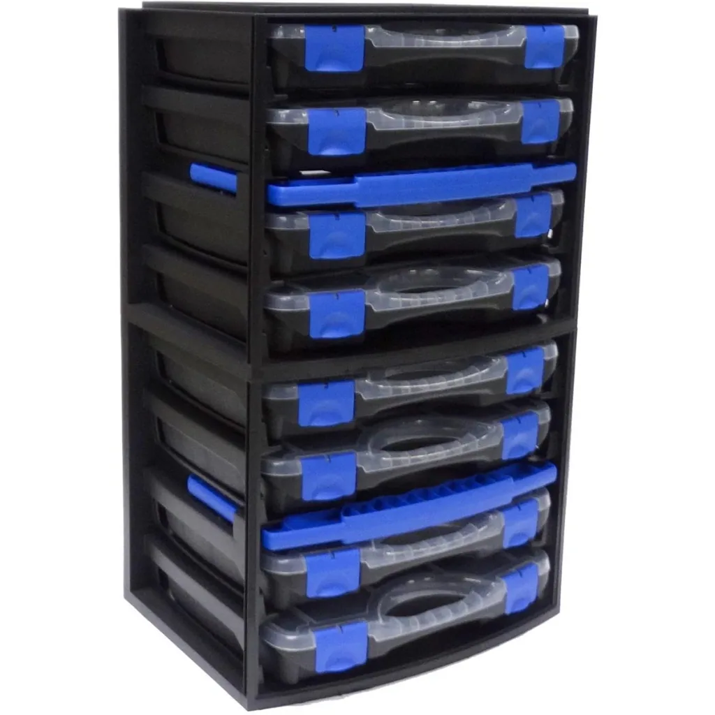 TAYG sorting box - 388 x 290 x 61 mm - With 21 removable compartments
