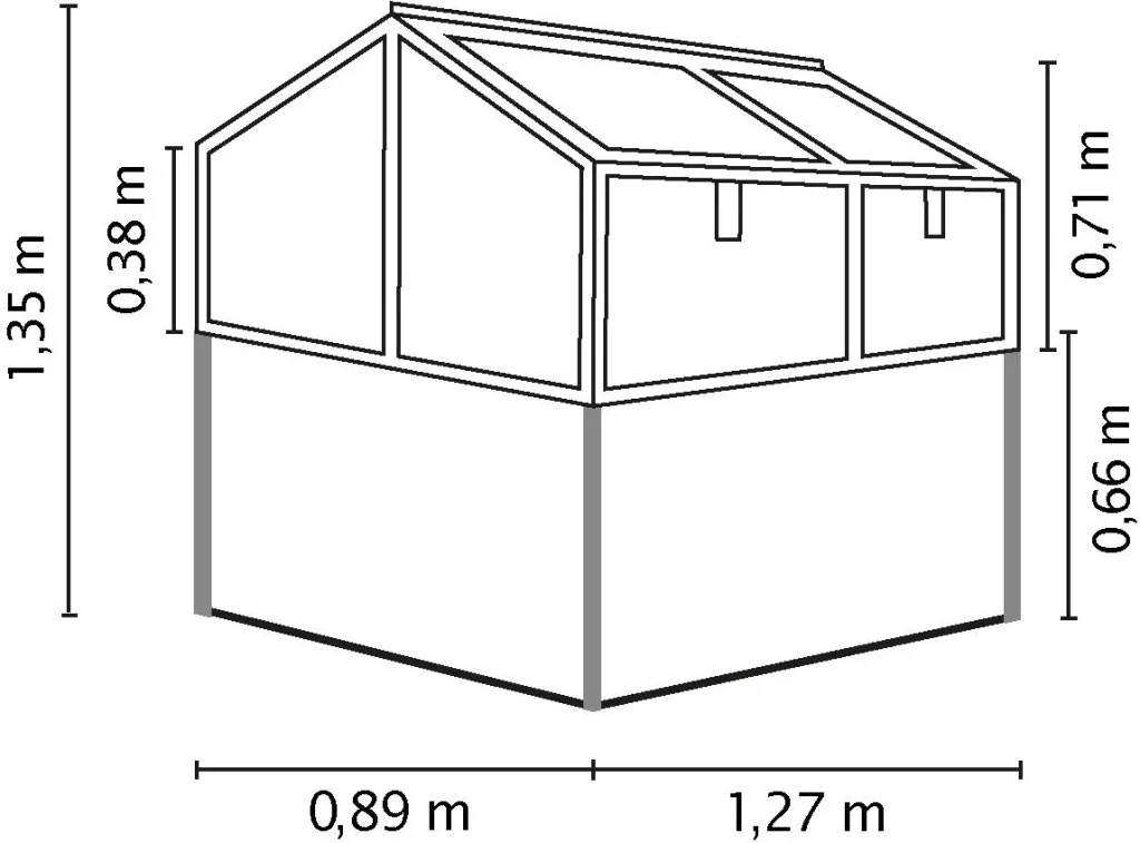 Zola high cold frame ESG alu