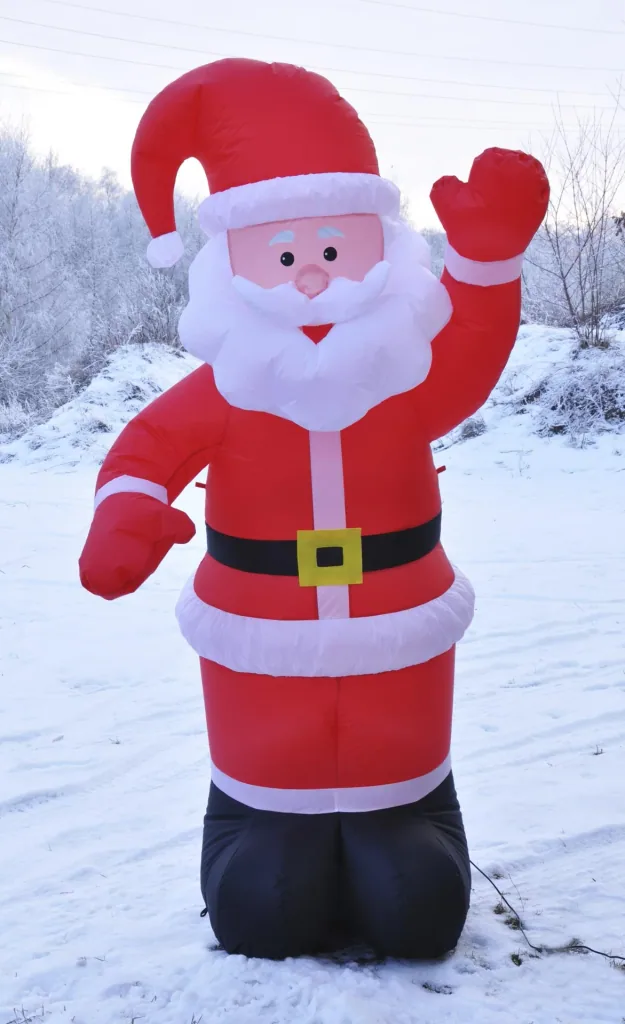 Self-inflating Santa Claus, 180 cm