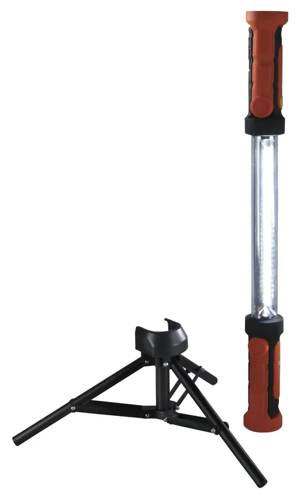 360° work light with stand, rechargeable