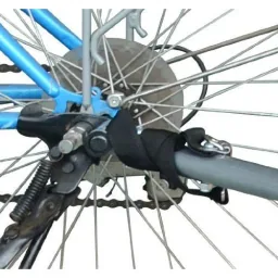Dog trailer bicycle trailer white/black