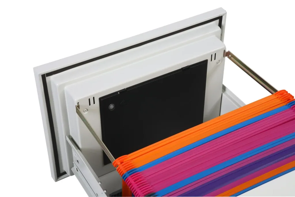World Class Vertical Fire File filing cabinet with 4 drawers and electronic lock