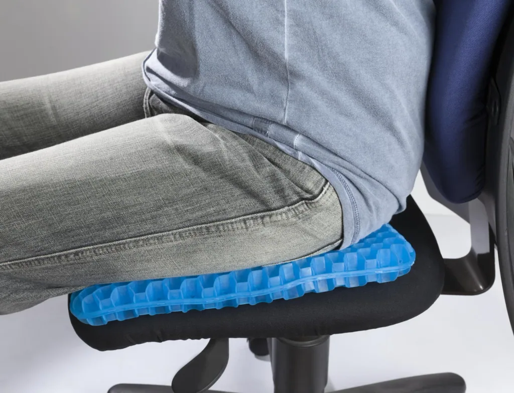 Gel seat cushion