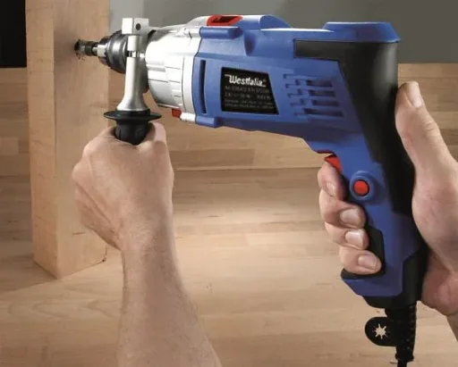 Electronic impact drill 1050 watts, 2-speed
